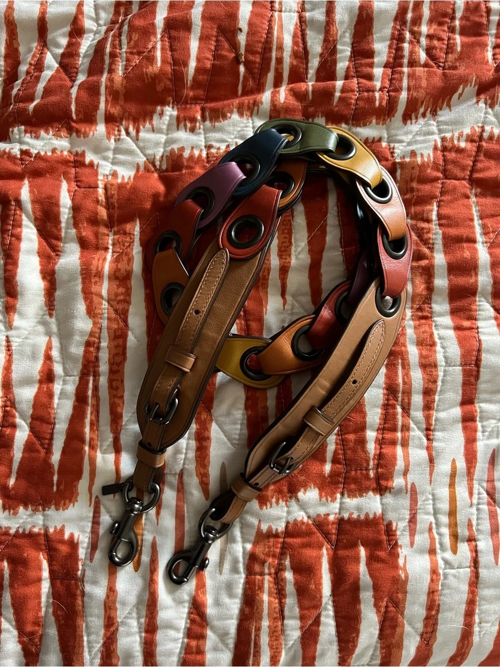 Coach Novelty Leather Bag Strap